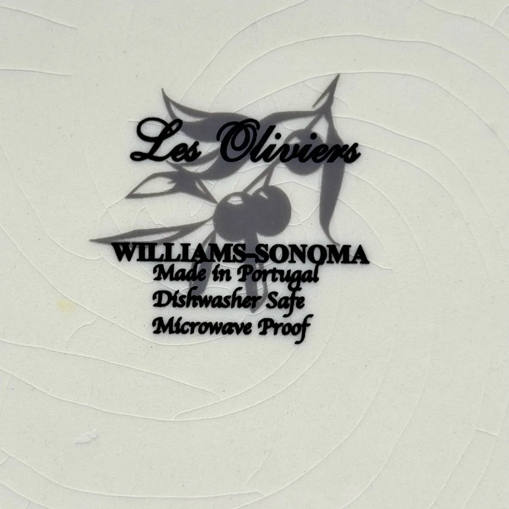 Williams Sonoma Les Oliviers Serving Bowl 13”
